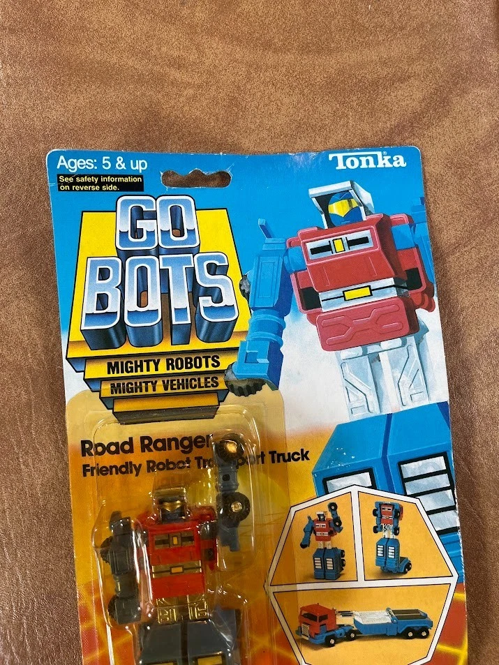 GO-BOTS ROAD RANGER MOC TONKA DIE-CAST METAL VINTAGE 1985 - Image 4 of 4