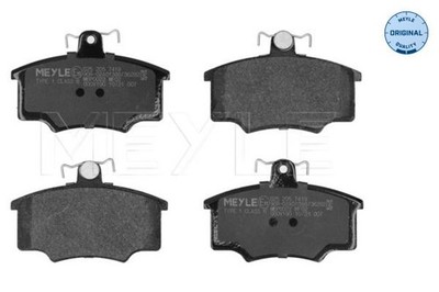 Bremsbelagsatz Scheibenbremse Vorderachse für AUDI VW 80 B2 Stufenheck B3 COUPE