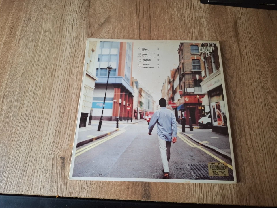DOUBLE LP ROCK OASIS "(WHAT'S THE STORY) MORNING GLORY" 1995 UK CRE LP 189 - Photo 2/4