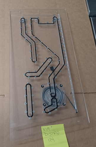 Channelz™ Phanteks NV9 Replacement Front panel Distribution Plate PPCS-DISTRO114 - Afbeelding 3 van 4