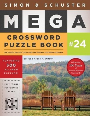 John M. Samson Simon & Schuster Mega Crossword Puzzle Book #24 (Taschenbuch)