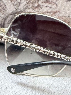 Brighton Astrid Silver Scrollwork Sunglasses 61-14 | eBay display picture 3