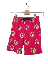 Buc-ee  s Youth Swim Trunks Shorts YXS Youth Beaver Print Quick Dry
