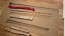 3 Vintage Fly Rods = Milbro Supreme F101. Berkley 9ft Wt6-7 And a NFT fly Rod