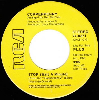 Soul / Psyche--Copperpenny    Stop (Wait A Minute) / I've Been Hurt Before-HEAR!