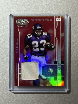 Michael Bennett Minnesota Vikings Leaf Certified NFL 2003 GAME USED PATCH /150