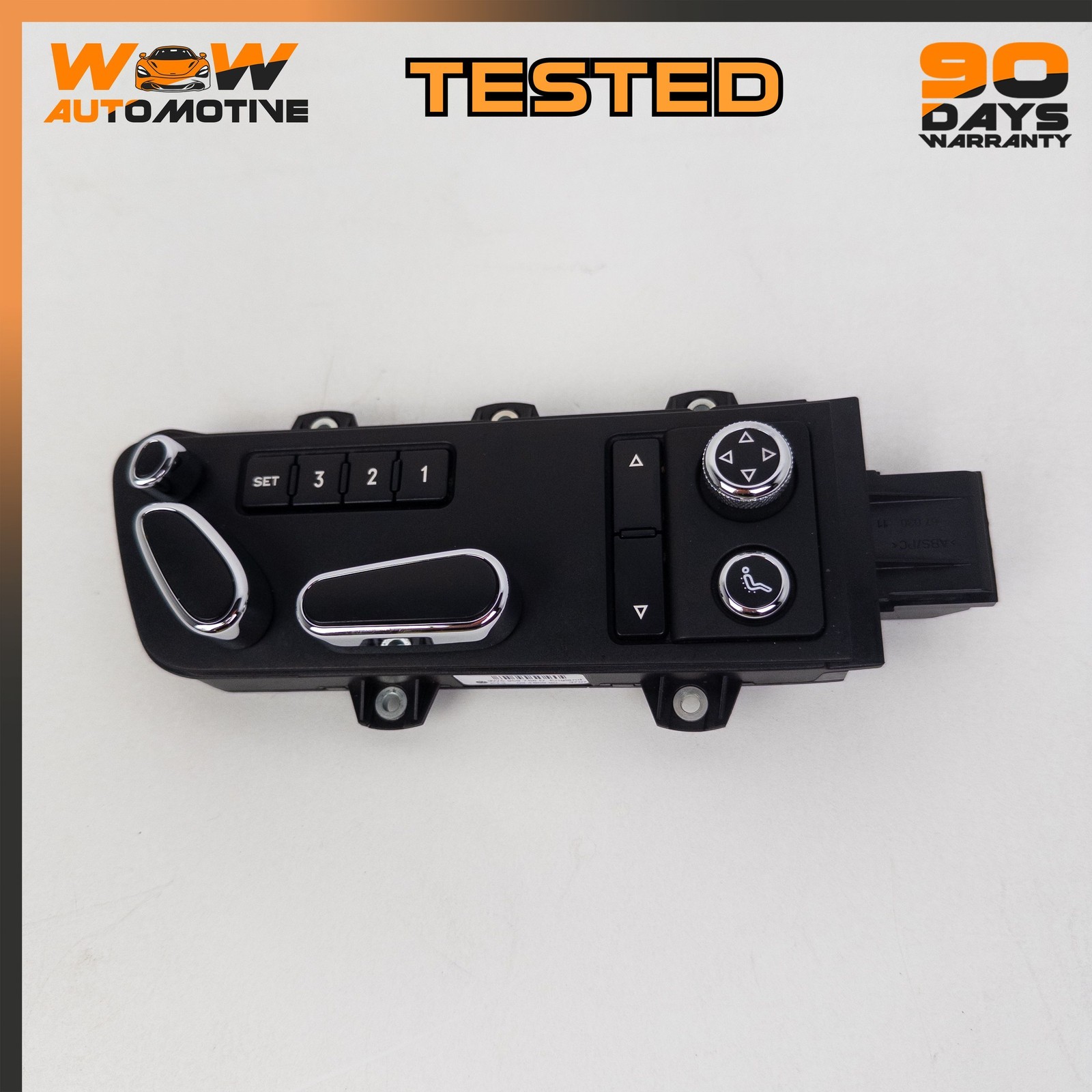06-19 BENTLEY CONTINENTAL FLYING SPUR FRONT RIGHT SEAT CONTROL MEMORY SWITCH OEM