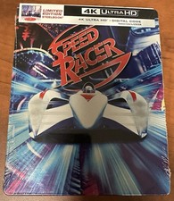 SPEED RACER 4K UHD Digital Steelbook, New/Sealed