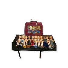 Vintage Bratz Dolls Lot Of 11 MGA Nude Mixed Yasmin Cloe Raya Y2K Bundle W/ Case