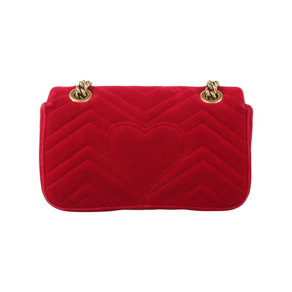 Gucci GG Marmont Velvet Mini Shoulder Bag 37644K-3 159451113 [P] — image 3