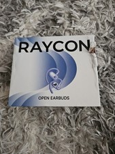 Raycon Essential Open Earbuds Bluetooth Open Ear Headphones NEW OPENED BOX