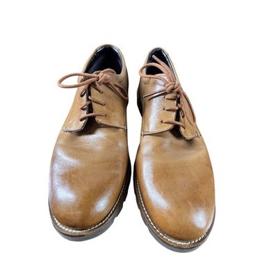 Rockport TruTech Lightweight Derby Shoes Mens 15 M Brown Leather Business Casual Mens Leather Wingtip Dress Oxfords Brown Rockport Shoes  main image 3