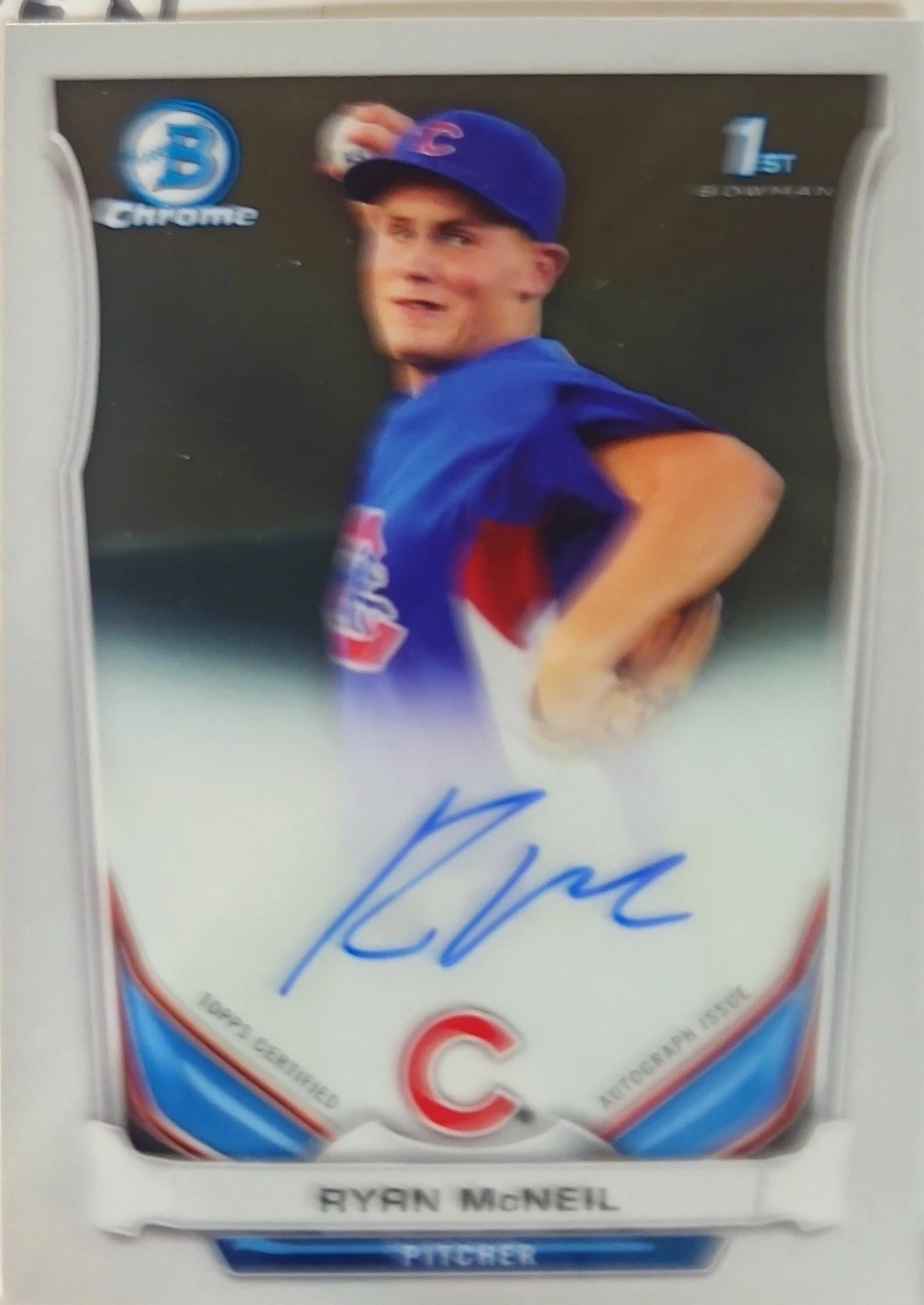 Ryan Mcneil trading card