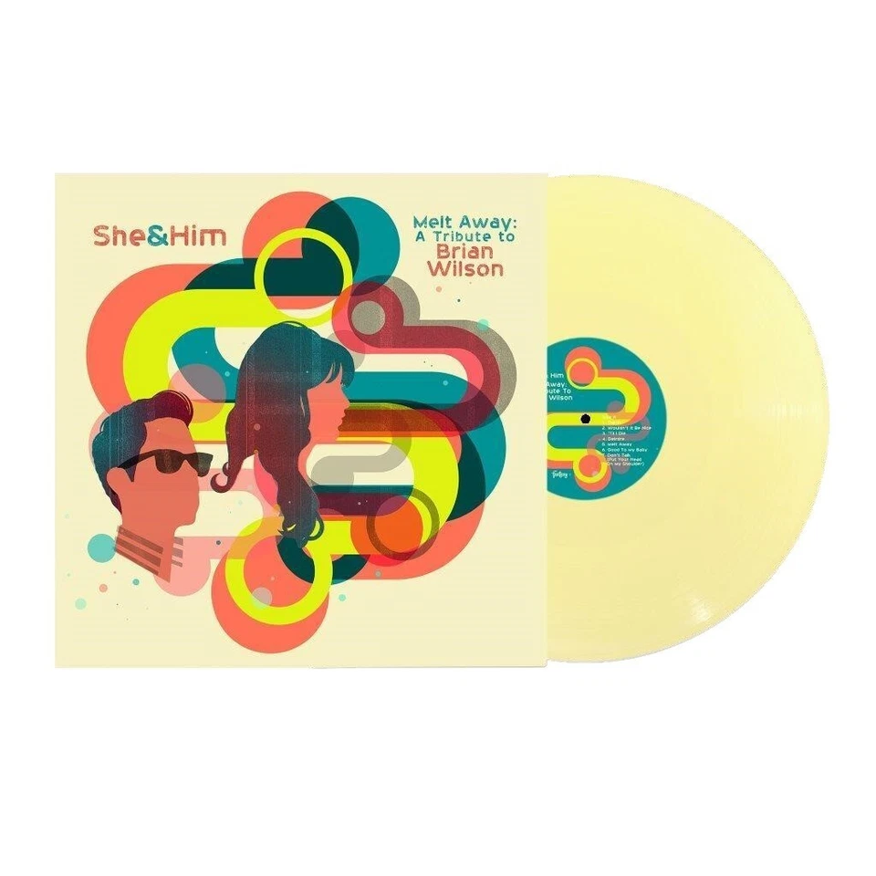 She & Him Melt Away: A Tribute to Brian Wilson (Vinyl) 12" Album - Image 2 of 2