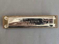 Vintage Hohner Orchester Bravo Tremolo Harmonica Key C made in Germany
