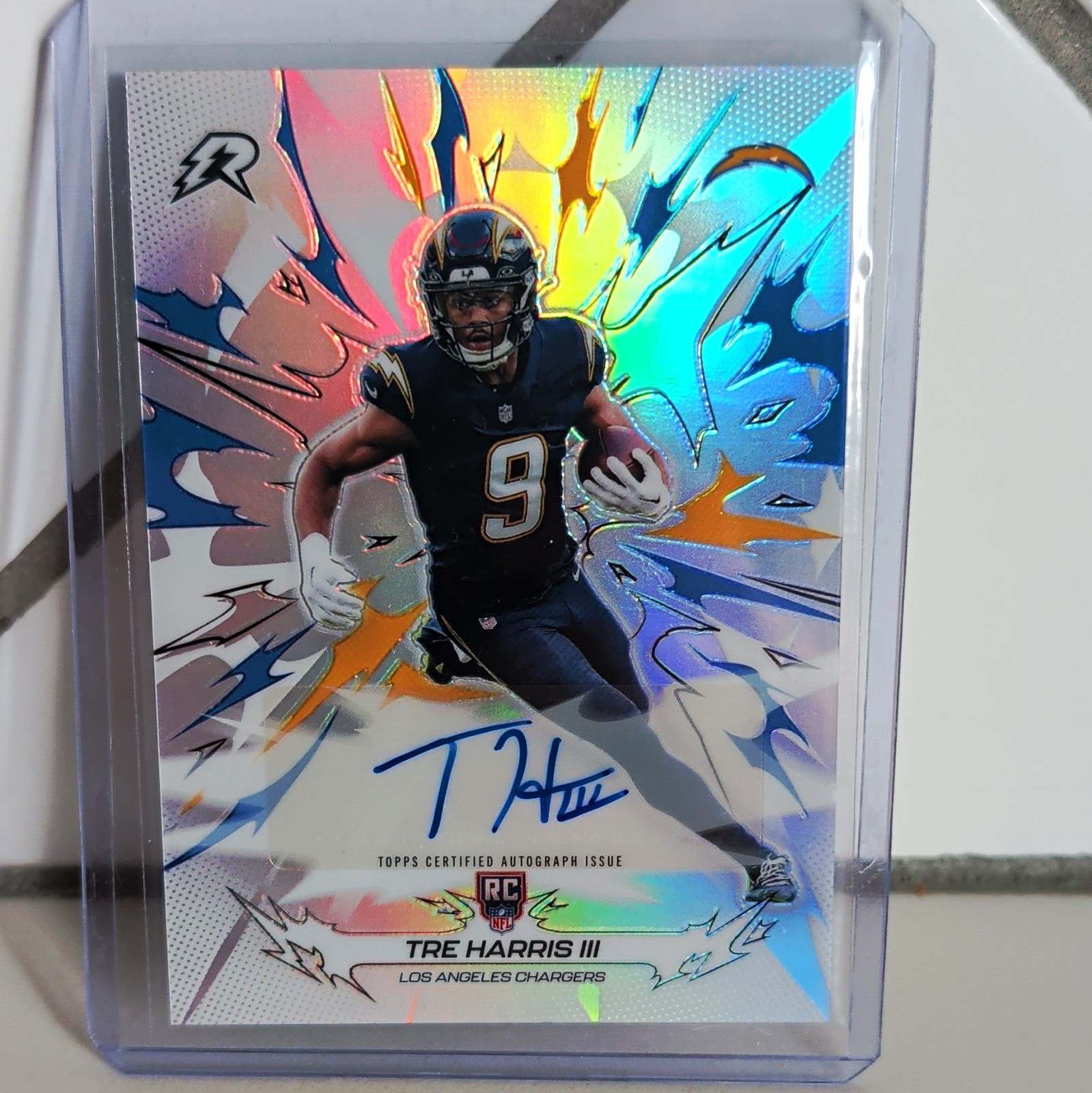 Topps Resurgence Tre Harris III Chargers Rookie Auto Insert 2026 #151