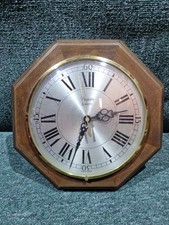 Octagonal Vedette Quartz Wall Clock Made In France