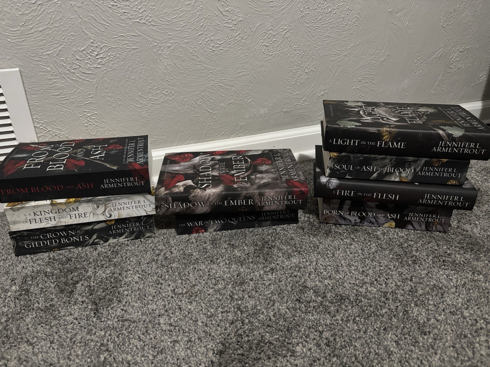 Jennifer Armentrout From Blood and Ash Series, Paperback & Hardcover 1-7, 9&10