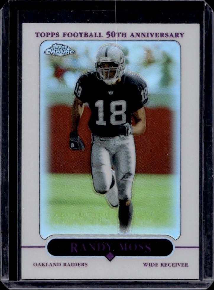 2005 Topps Chrome #68 Randy Moss Refractors