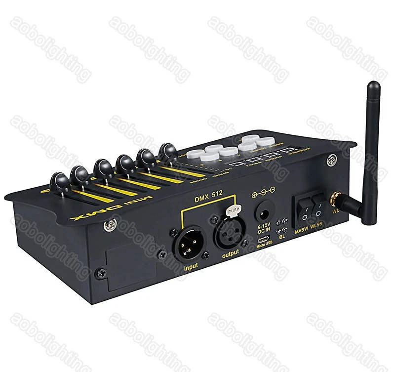 MINI DMX Controller 54 Channel DMX Dimmer Console Stage LED Light DJ Stage Light - Image 3 of 4