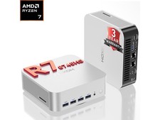 GEEKOM Mini PC A8 MAX AMD Ryzen 7 8745HS 16GB DDR5 1TB SSD AMD Radeon 780M