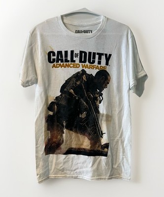 NWT Call Of Duty Advanced Warfare 2014 T-Shirt White Short Sleeve Mens Size S