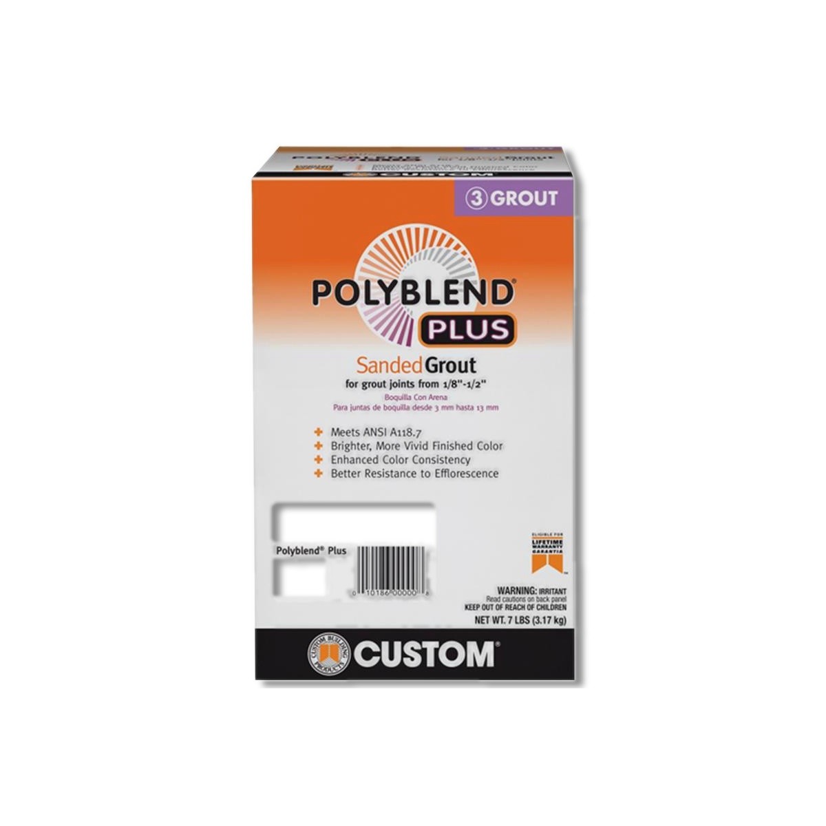 Custom Building Products Polyblend Plus Indoor and Outdoor 7 lb PBPG6407-4