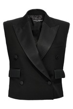 DOLCE&GABBANA Black Tuxedo Gilet New & Authentic