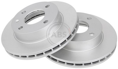 2x Bremsscheibe A.B.S. 15728 für AWF ESCORT TVR GBC GAF FORD SIERRA ABFT ORION 2