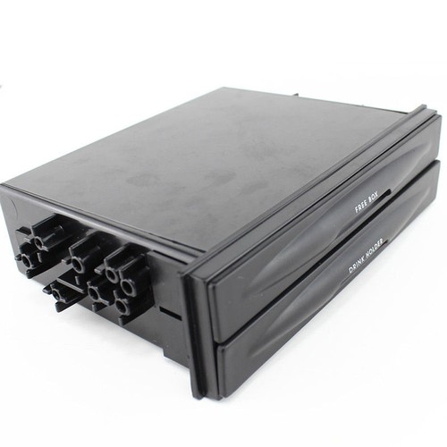 Car Double Din Dash Radio Installation Pocket Cup Holder Storage Box Organizer - Picture 10 of 12