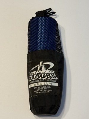 Speed Stacks Competition Stacking Cups WSSA with Carry Bag - 14 in Blue