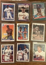 Rookie Stars Baseball Medium Flat Rate Including Top RC Griffey/Clemons/Bonds/
