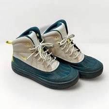 Nike Woodside 2 High ACG Boots Model 524872-302 Hunter Green/Ivory Size 5Y