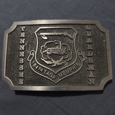 Tennessee Air National Guard Guardsman Federal Service Belt Buckle Hitline USA