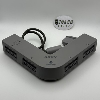 Sony Multitap PlayStation 1 PS1 Psone Original 4 Controller Spieler TOP Zustand 