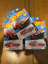 2025 HOT WHEELS RACE DAY FERRARI 365 GTB4 COMPETIZIONE LOT OF 3