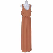 Show Me Your MuMu Kendall Maxi Dress Medium Rustic Mauve NWOT