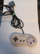Nintendo SNSP-005 -SNES- Original Controller - Gray- Tested-All Buttons Work