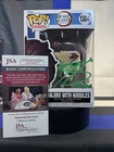 Demon Slayer Tanjiro W/ Noodles Funko Pop #1304 JSA Certified ZACH AGUILAR Auto