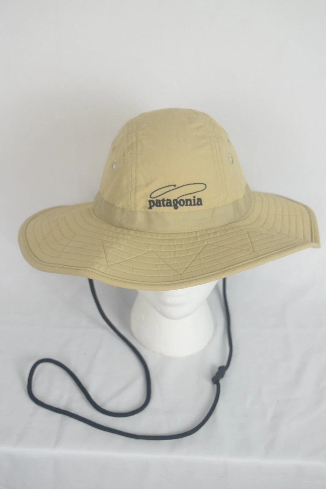 Patagonia Fishing Hat Beige Khaki Casting 29295 Sun Brim Fly Size Small