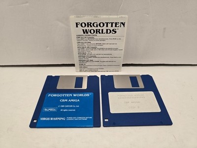 Forgotten Worlds w/ Manual 3.5'' Commodore Amiga
