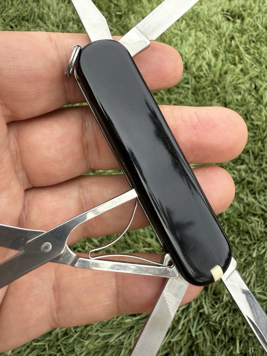 EXCELLENT - Victorinox Executive 74mm Black - Collectible 