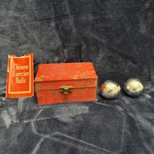 Chinese Baoding Balls Chrome Health Exercise Stress Relief Relaxation Therapy