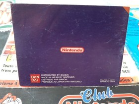 Notice manuel De Jeu Original Nintendo Nes Dream Master Little Nemo en FRA