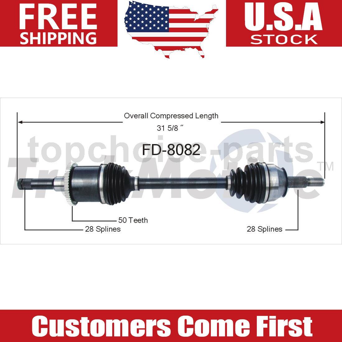 OE Rear Right Passenger Side CV Axle Shaft For Lincoln Mark VIII