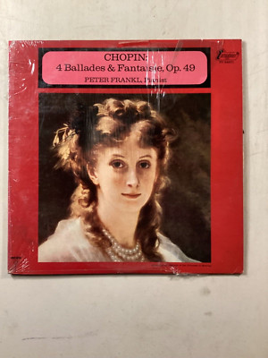 Frédéric Chopin, Peter Frankl - 4 Ballades & Fantaisie, Op. 49 (LP) VG Plus