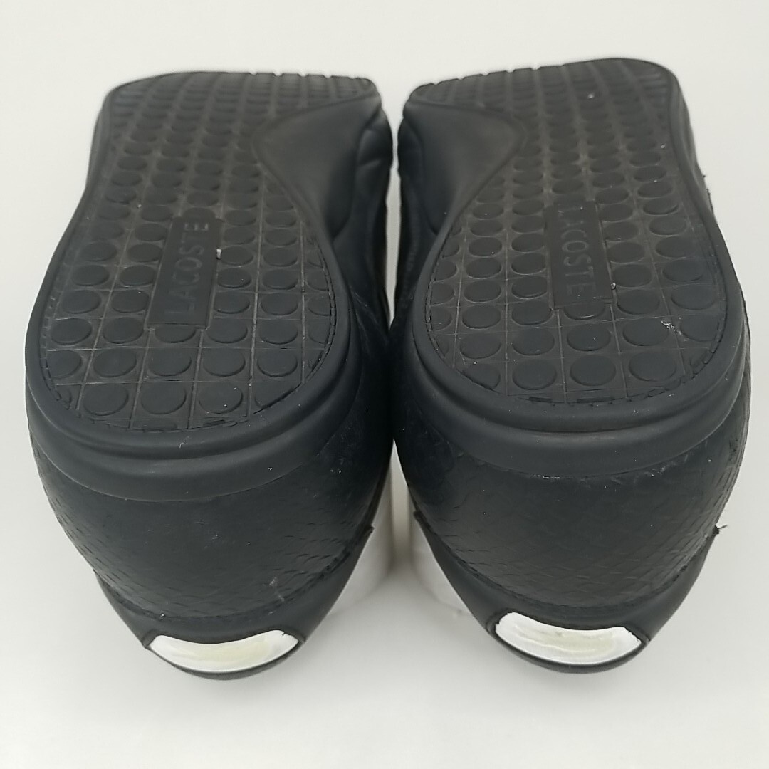 Lacoste Chaymon Sneaker Shoes Men's size 9.5 Black Leather thumbnail 12