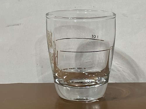 Very Old Fitzgerald Bourbon Whiskey Shot Glass w/ 1 oz Line - Stitzel Weller - Picture 3 of 9