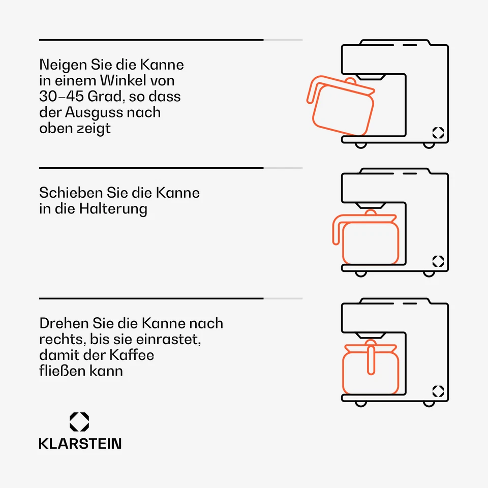 Kaffeemaschine Filterkaffee Kaffeeautomat 1,2 L Thermoskanne Edelstahl Display - Bild 4 von 4