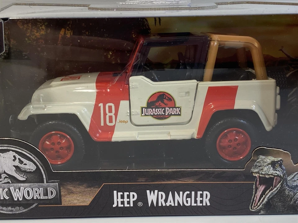 Jurassic World Jeep Wrangler 1:32 Scale Jada 2019 - Image 2 of 4
